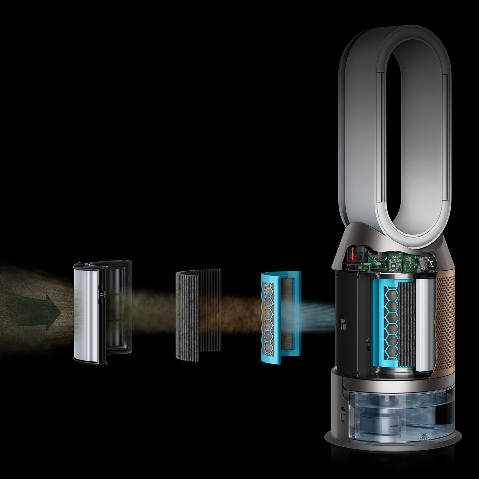 Dyson Purifier Humidify+Cool Formaldehyde™ PH04 | White/Gold | Refurbished