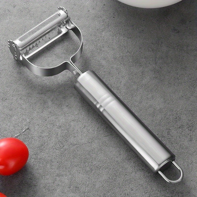 Multi-Functional Stainless Steel Vegetable Peeler, Julienne Cutter & Slicer