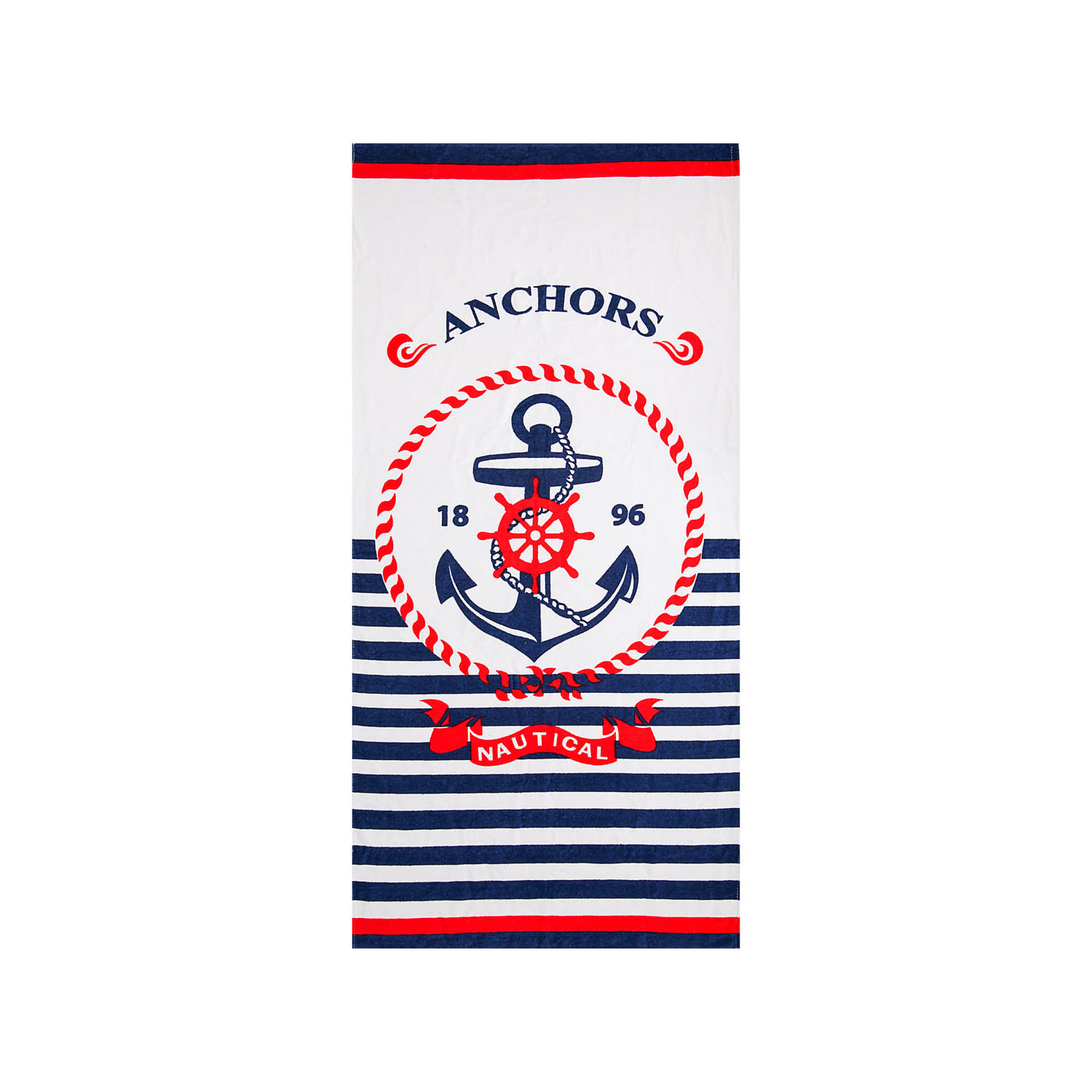 Hencely Soft Turkish Cotton Absorbent Beach Towels 28×57 in