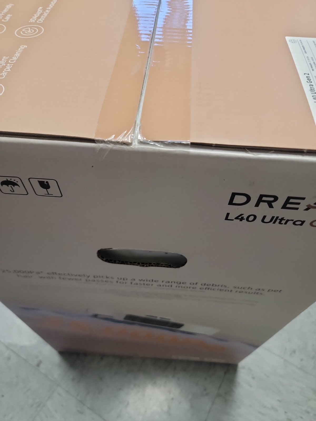 DREAME L40 Ultra Gen 2 Robot Vacuum & Mop 25kpa Suction Self Emptying All In 1