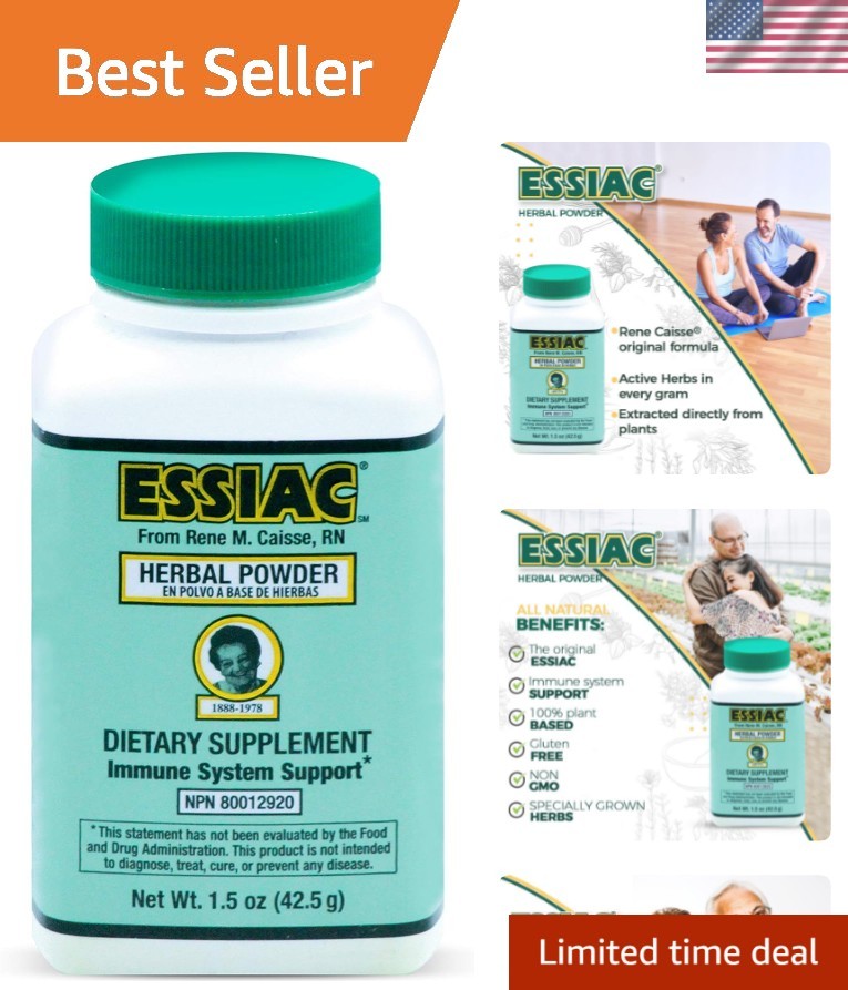 Essiac Herbal Powder (1.5 oz) – Powerful Antioxidant Tea Formula Since 1922
