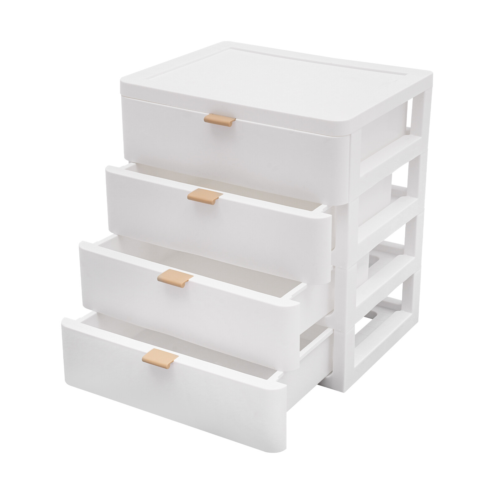 Tabletop Mount Storage Box Desk Organizer With Drawer 26*20.2*29cm For Office