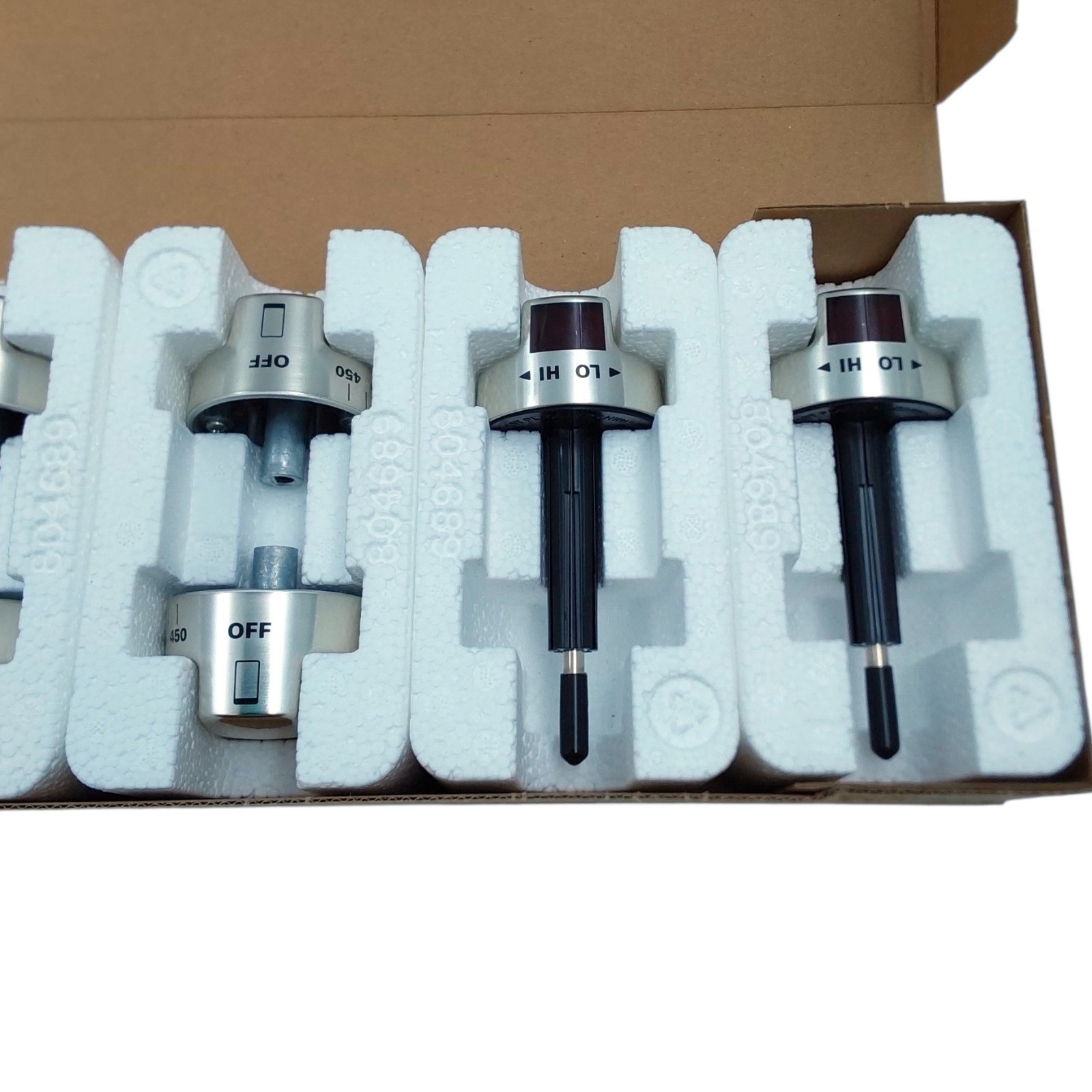 Wolf New Range Oven Knob Kit Stainless 820427 *Same Day Ship & 60 Days Warranty*