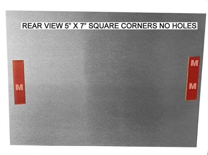 No parking anytime double arrows sign / decal snp003 / magnetic sign