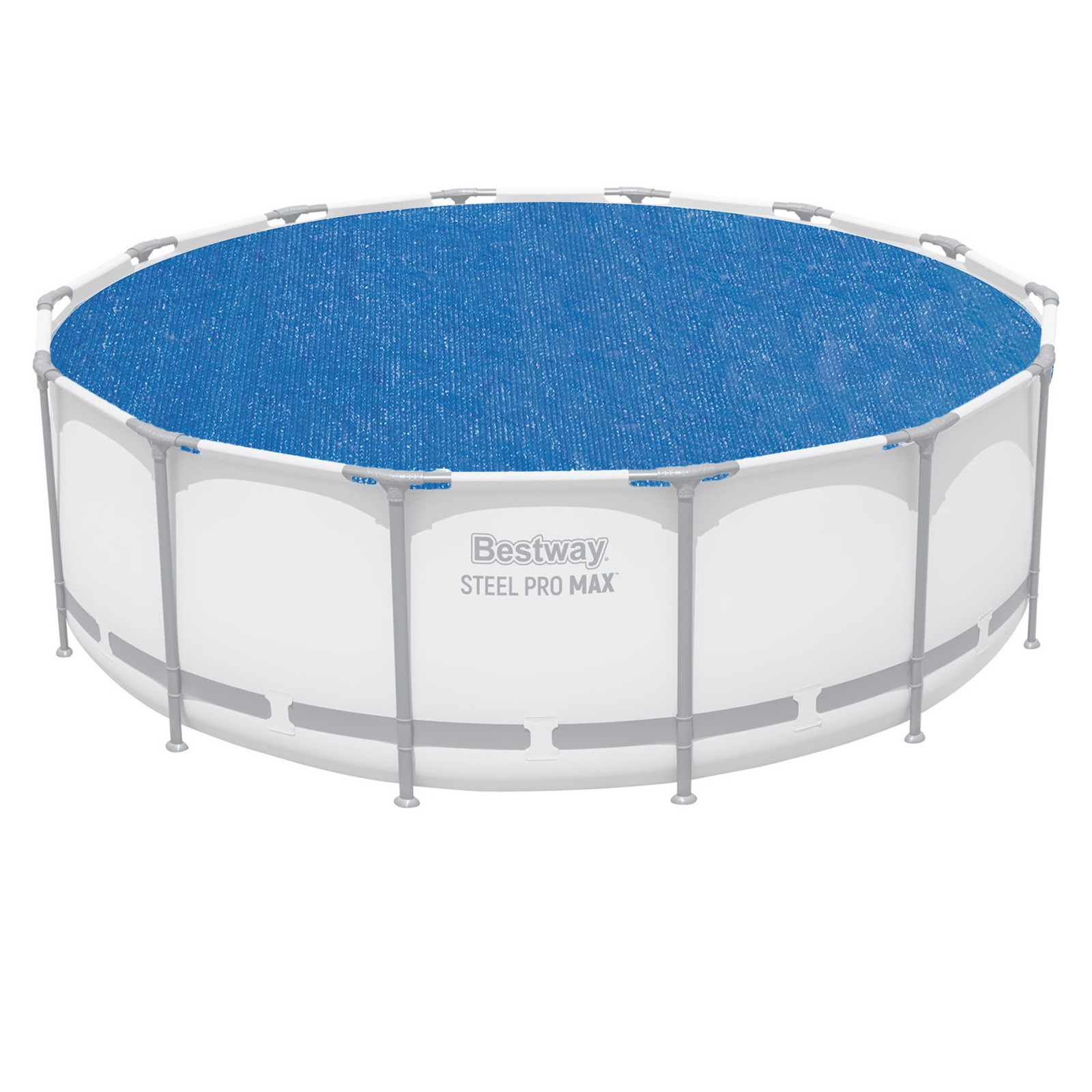 Bestway Round Solar Pool Cover for 18′ Frame & Steel Wall Above Ground Pools