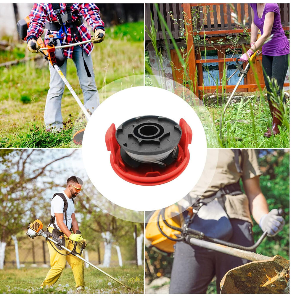 17FT / 5.2M Spool Trimmer Line Cap & Cover For Hyper Tough HT21 401 002 04 NEW