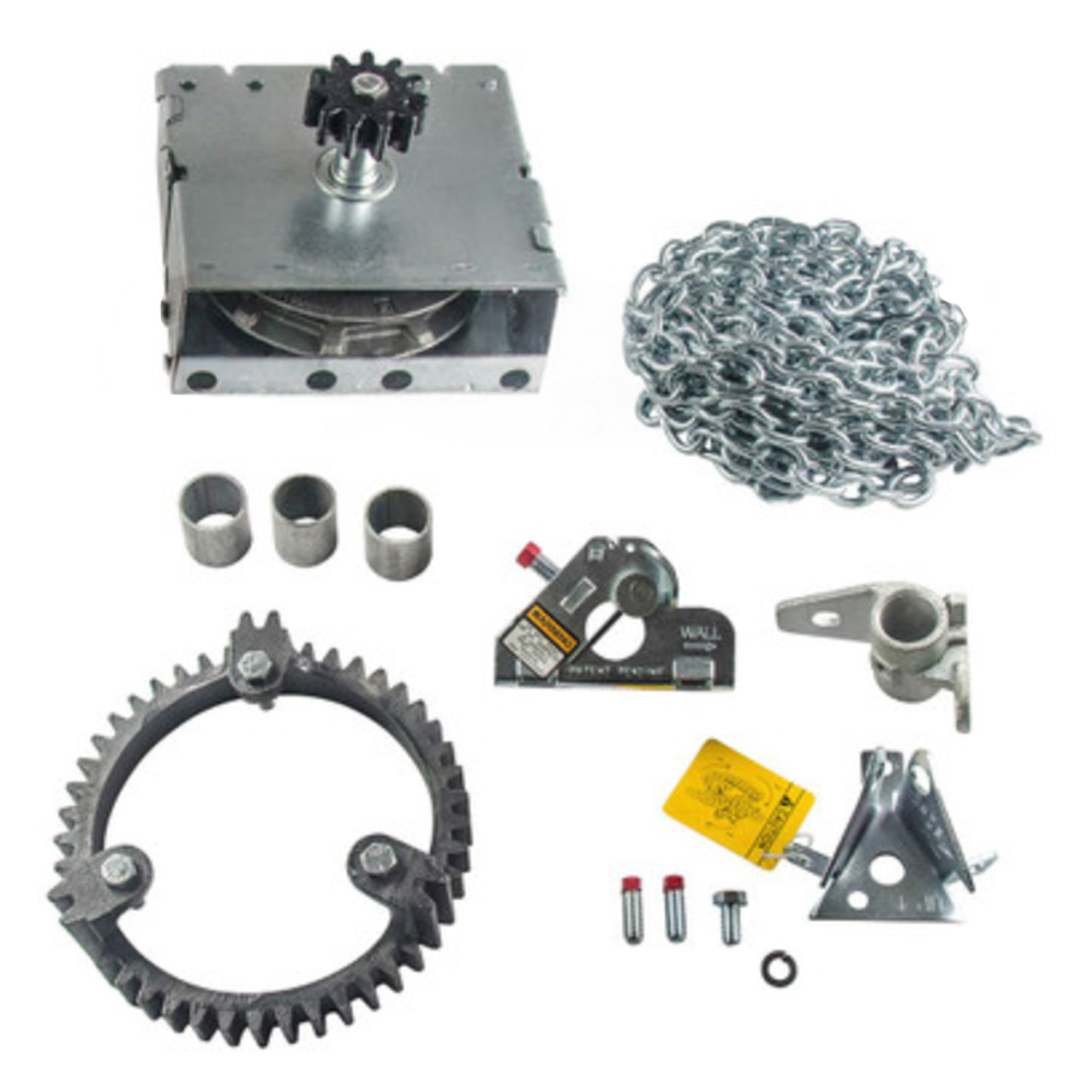 Janus® Reduced Drive Chain Hoist 1950 9.5 in. Diameter Drum Rolling Steel Doors
