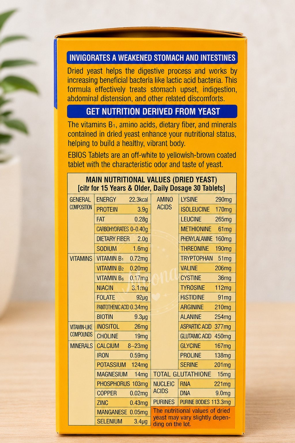 Asahi EBIOS Yeast Tablets 1200 Count Dietary Supplement JAPAN