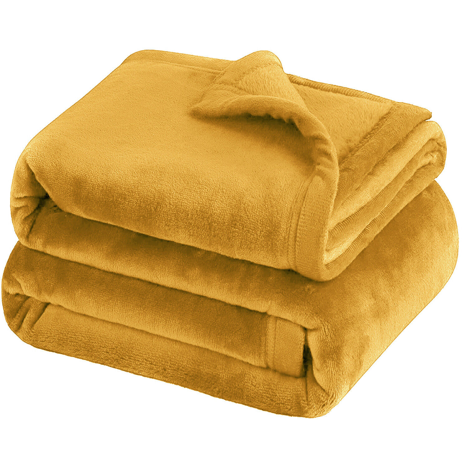 Large Plush Fleece Throw Super Soft Reversible Twin Queen Size Sofa Bed Blankets
