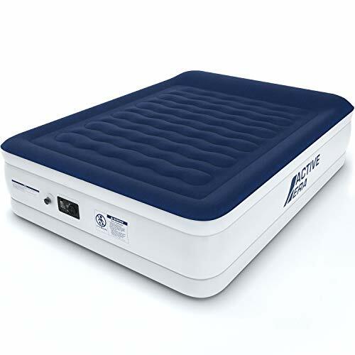 Active Era® Luxury Air Mattress Air Bed Inflatable Bed w/ Built-in Pump, Queen