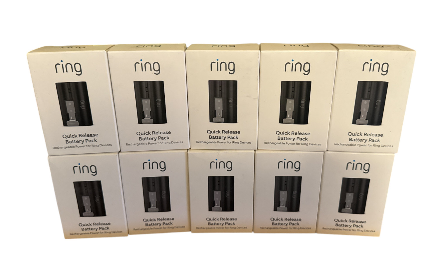 Ring Rechargeable Battery Pack (Ten Pack)