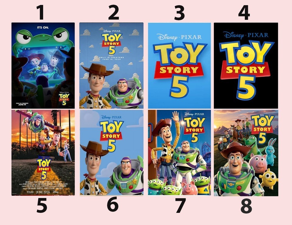 Toy Story 5 2026 Disney Pixar Animated Adventure Poster