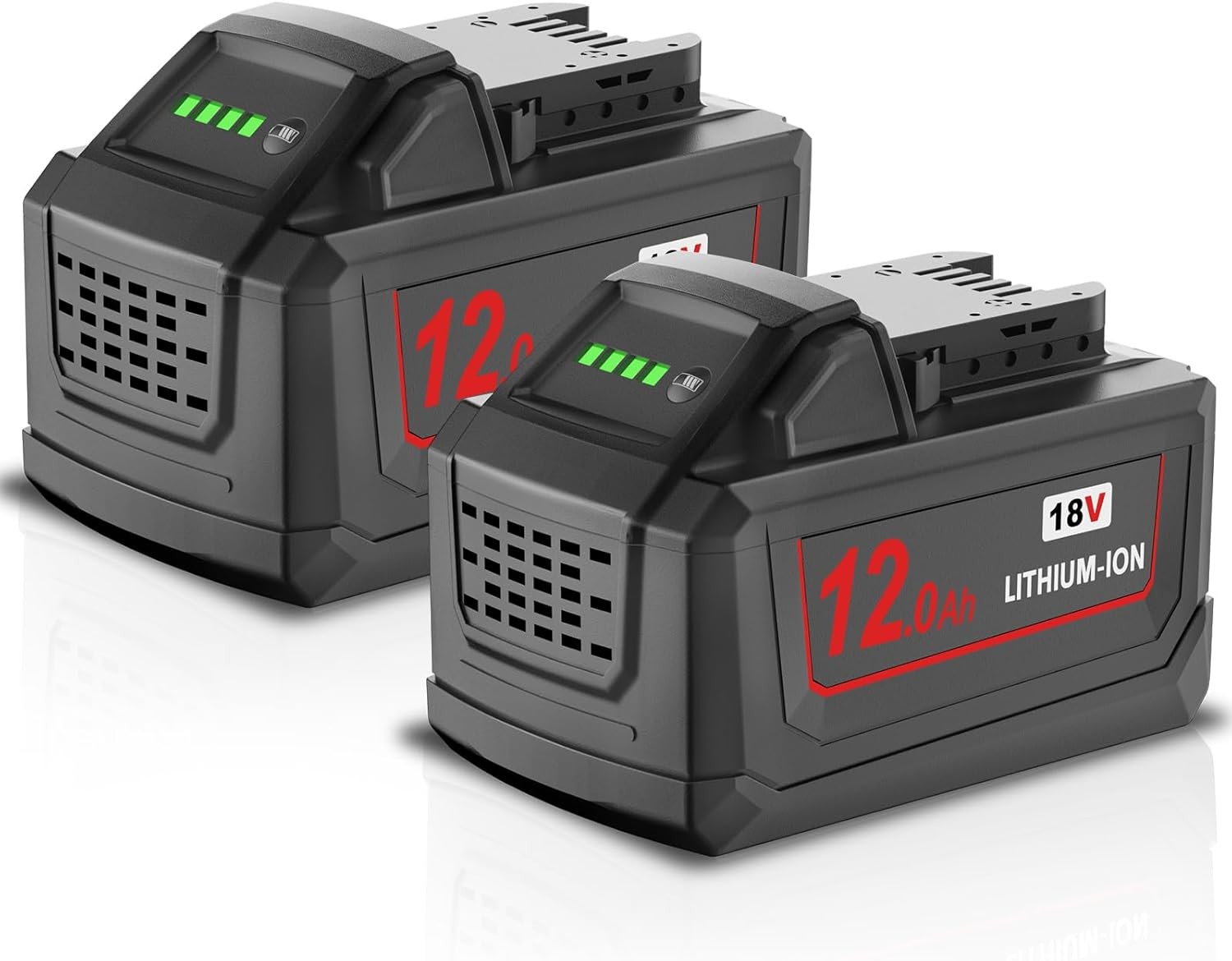 2x For Milwaukee for M18 12.0AH Battery Lithium Extended Capacity 48-11-1812 New