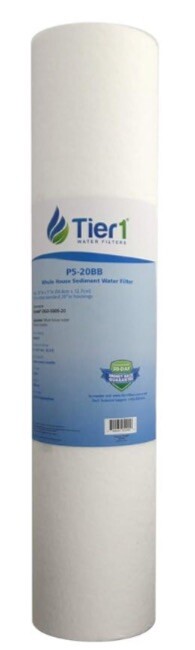 20 x 4.5 Inch 5 Micron DGD-5005-20 Spun Wound Polypropylene Sediment Water Filte