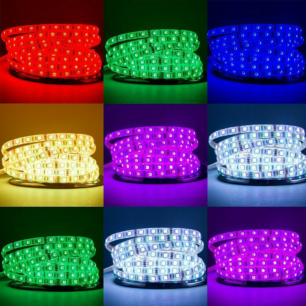 5050 LED Flexible 5M Tape Strip Light For Boat / Truck / Car/ Suv / ATV/UTV 12V