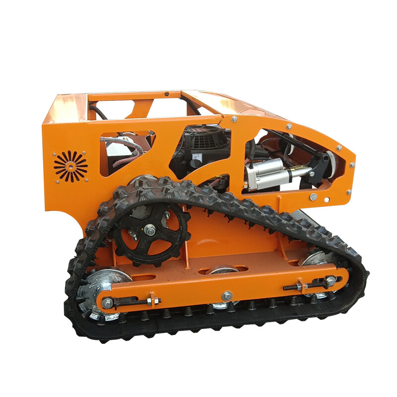 Wolfequip 21in Lawn Track Mower Remote Control Automatic Grass Cutter for Garden