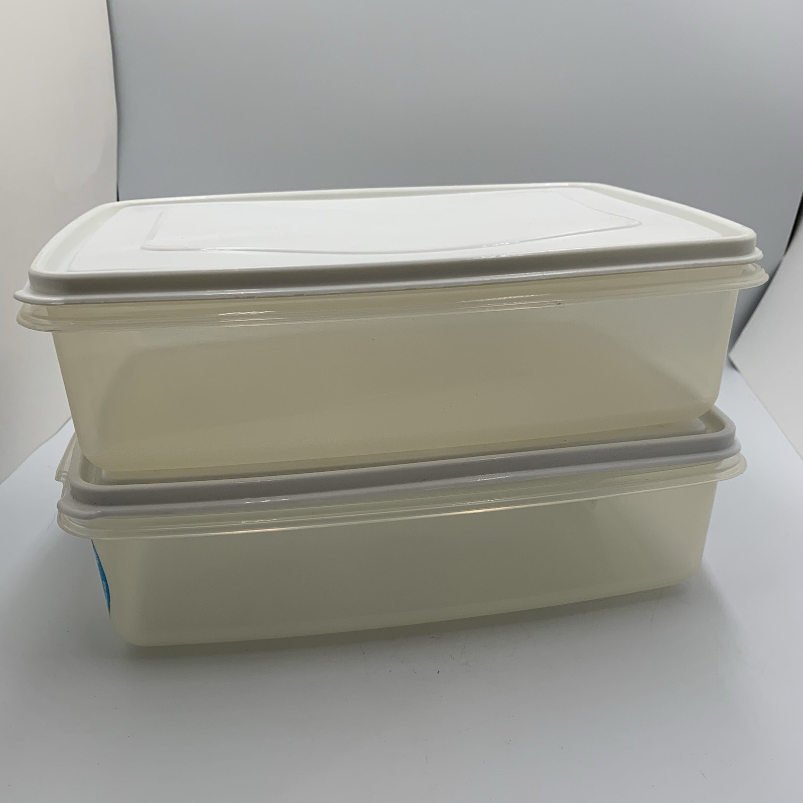 Vintage Rubbermaid 17 Cup Rectangle Servin Savers Set of 2 – 1 NOS