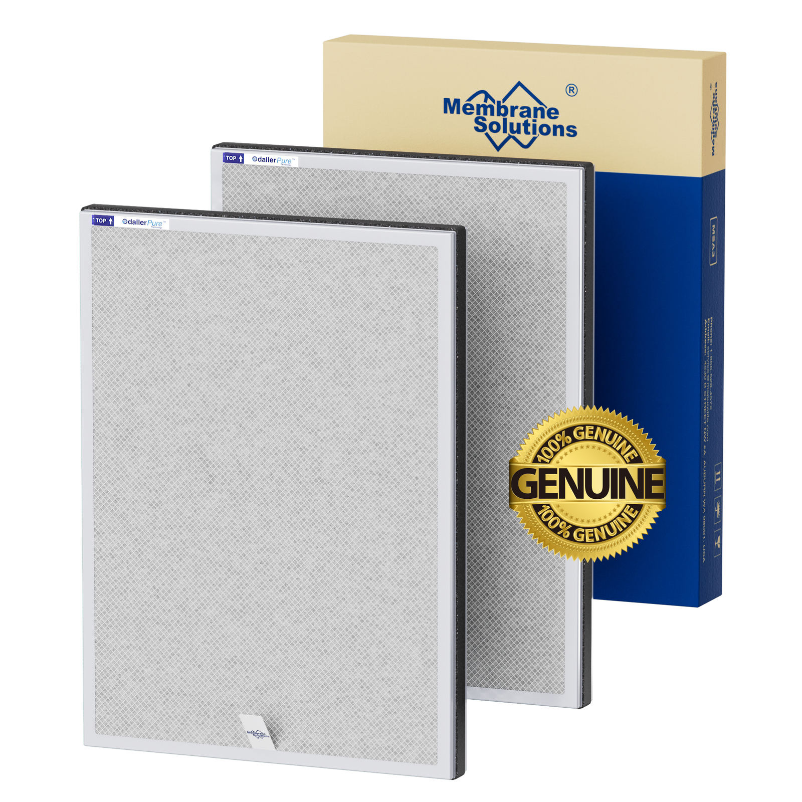 2x 6Stage Original Smoke Removal HEPA Filter for Membrane Solutions MSA3 MSA3S