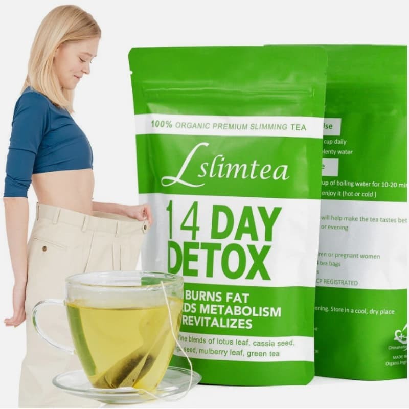 Detox Tea Weight Loss Fat Burn 100% Pure Natural Organic Slimming Tea 14 Days