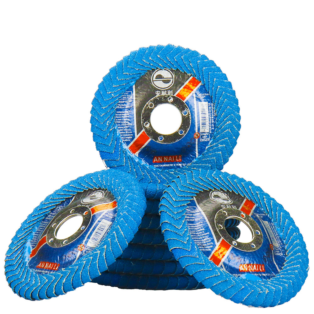 115mm Curved Corundum Flap Disc Sanding Grinding Wheels Angle Grinder 1-5Pcs