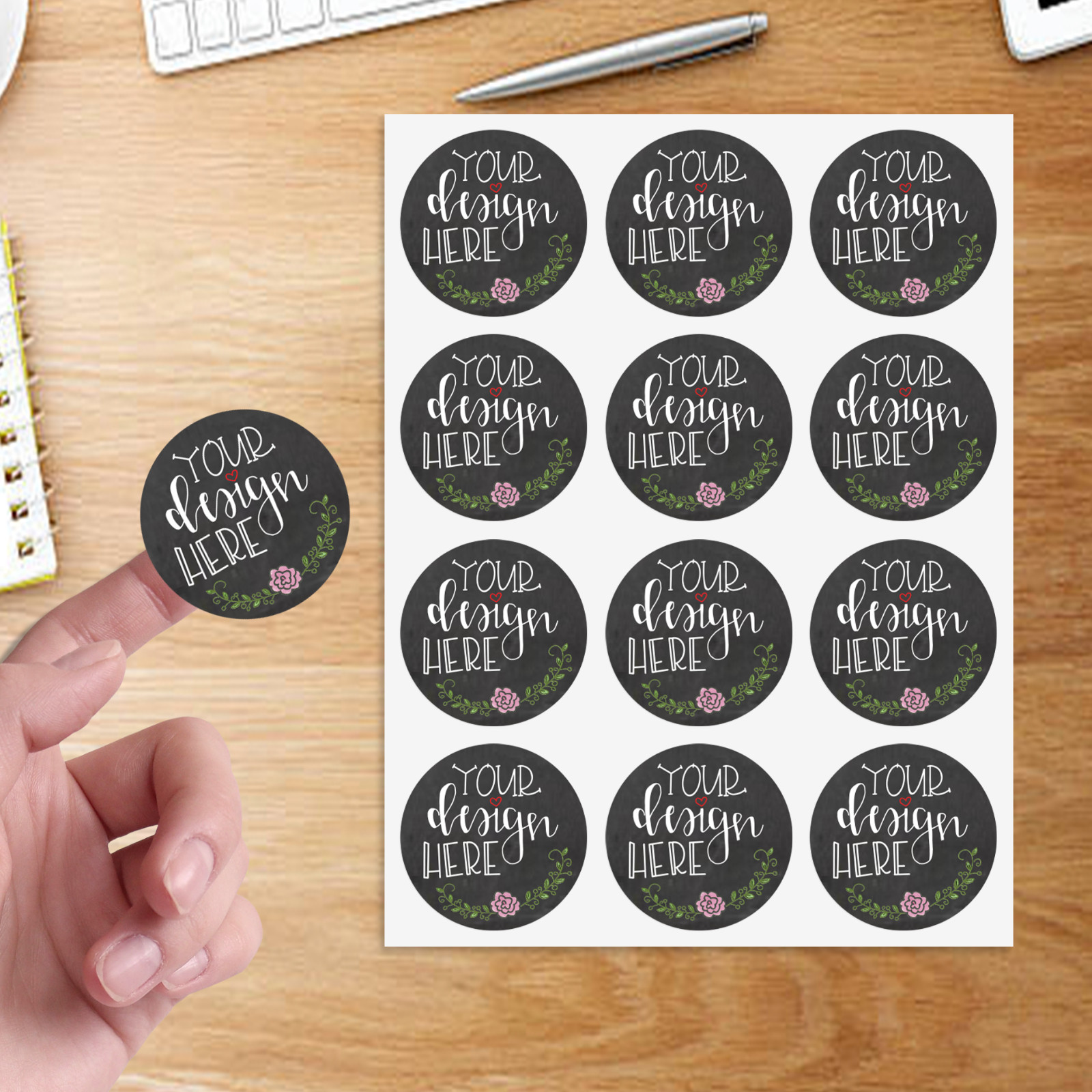 Custom Labels | Gloss or Matte Lamination | Your Logo or Design | Free Shipping