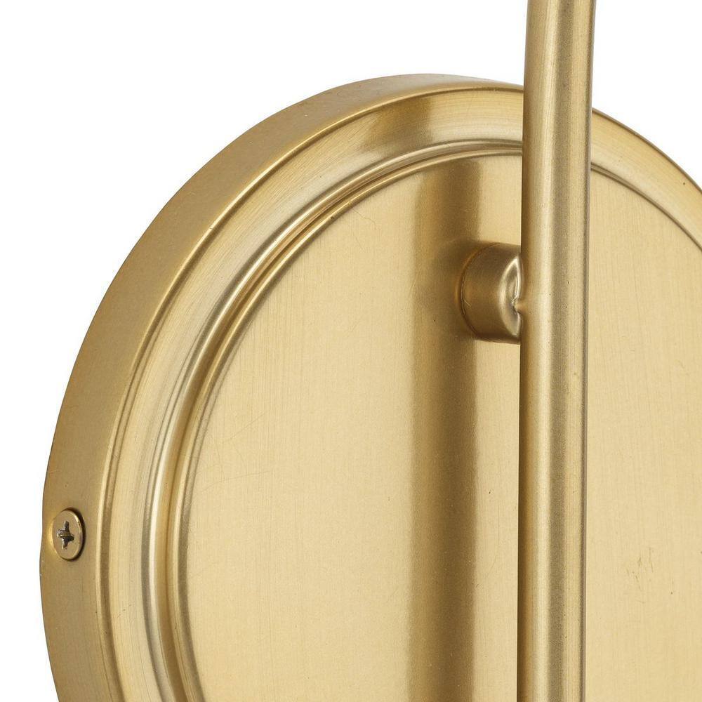 Progress Lighting Pinellas 5.12 in. 1-Light Soft Gold Modern Wall Bracket