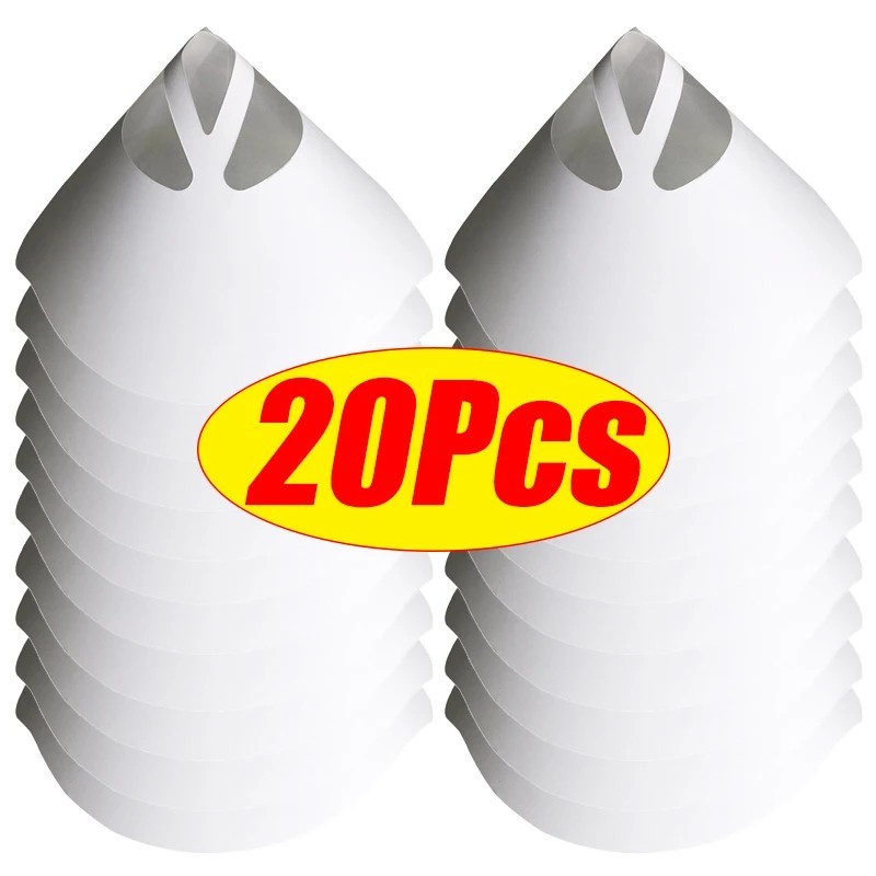 100pcs Paint Filter Funnel 100 Micron Disposable Spray Strainers – NEW