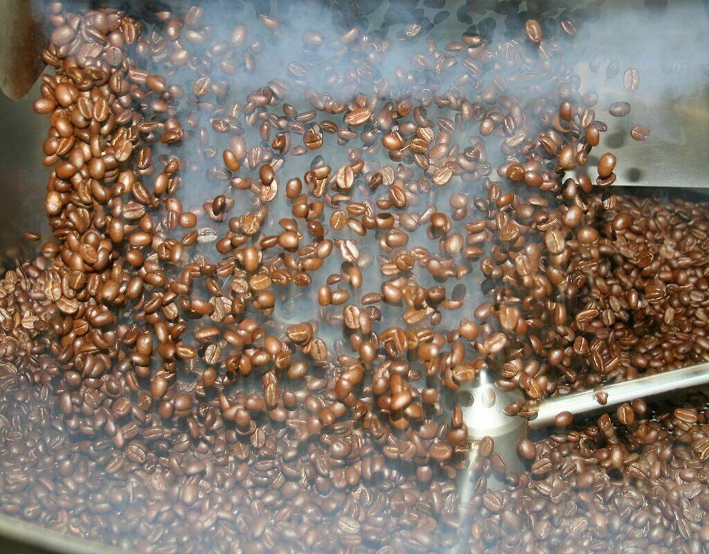 TANZANIAN KILIMANJARO COFFEE BEANS PEABERRY MEDIUM ROAST 2 POUNDS