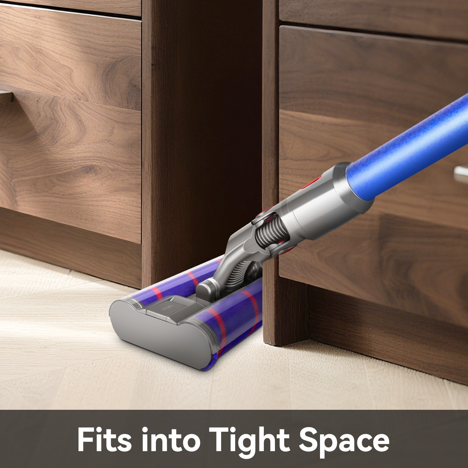Soft Double Roller Brush Floor Head for Dyson V7 V8 V11V10 Cordless Set