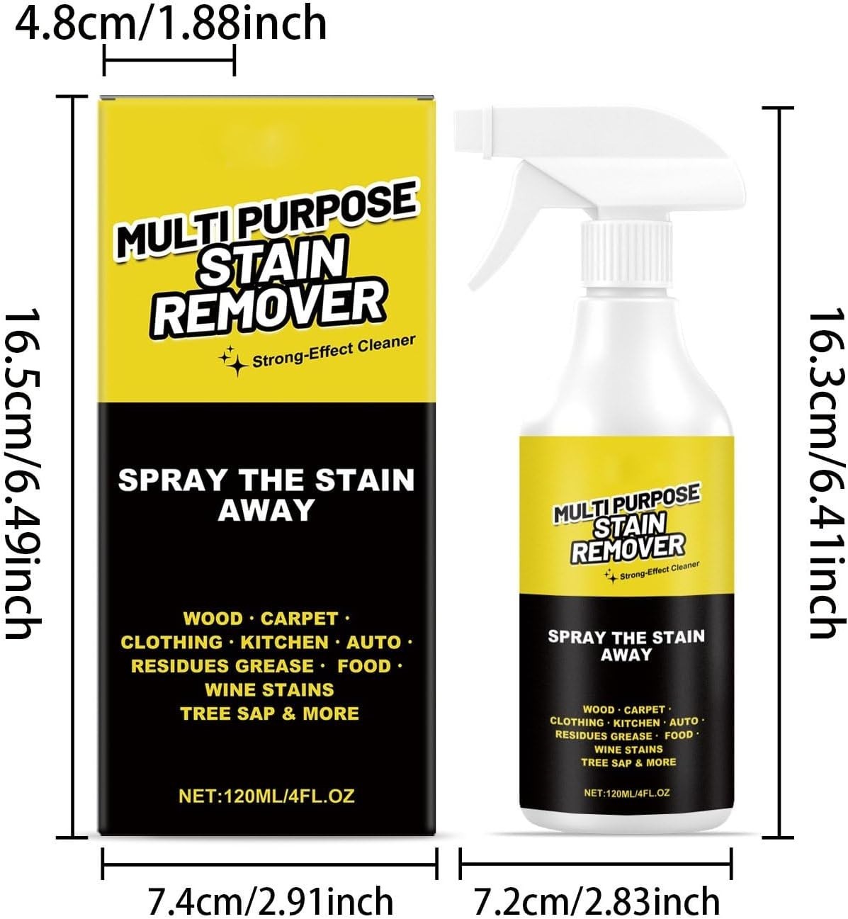 All Purpose Cleaner Spray for Alien Multi-Purpose Stain Remover, Powerful Cleane