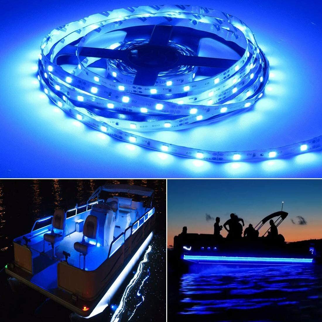 5050 LED Flexible 5M Tape Strip Light For Boat / Truck / Car/ Suv / ATV/UTV 12V
