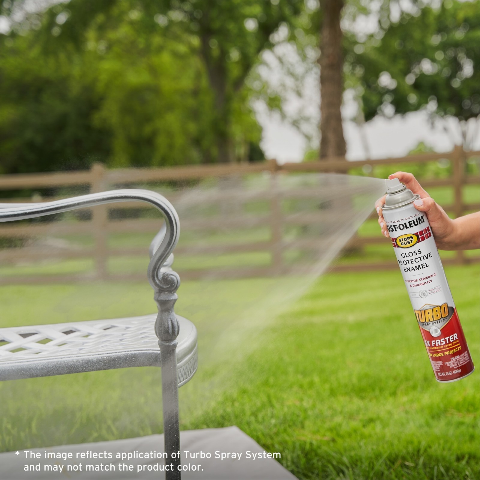 (3 Pack) Rust-Oleum Stops Rust Turbo Spray Paint, Gloss Sunrise Red, 24 oz Cans