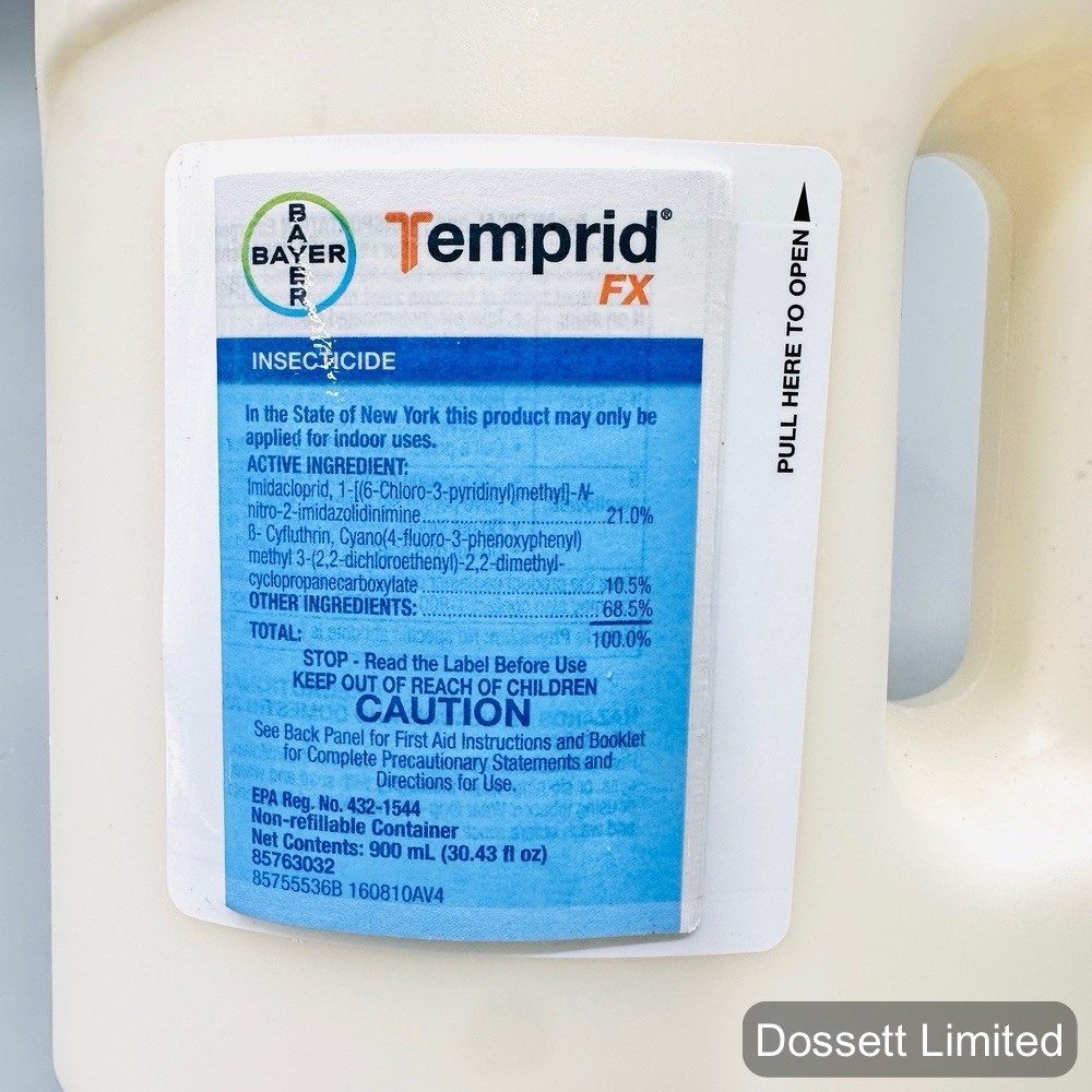 Bayer Temprid FX Insecticide – 900ml, 30.43 fl.oz. Indoor/outdoor, Over 50 Pests