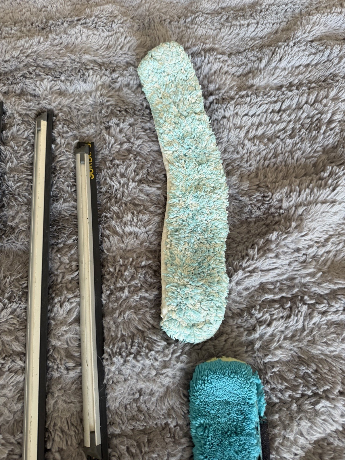 Sorbo Fast Release Squeegee Lot & Unger Sponges Lightly Pre Owned Ships Fast