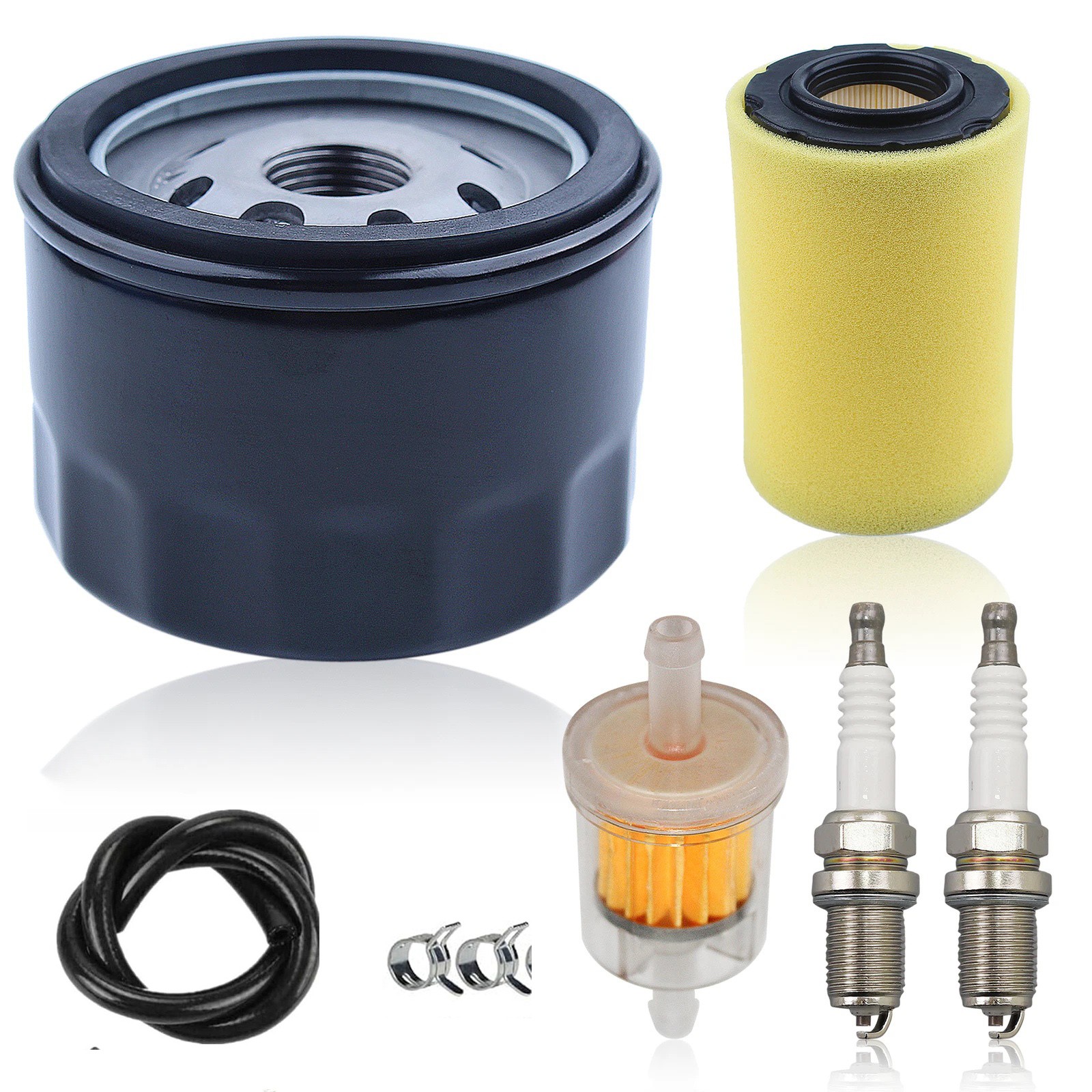 Air Oil Filter Tune Up Kit Fit For Husqvarna YTA22V46 YTH22V46 YTH24V48 HU800awd