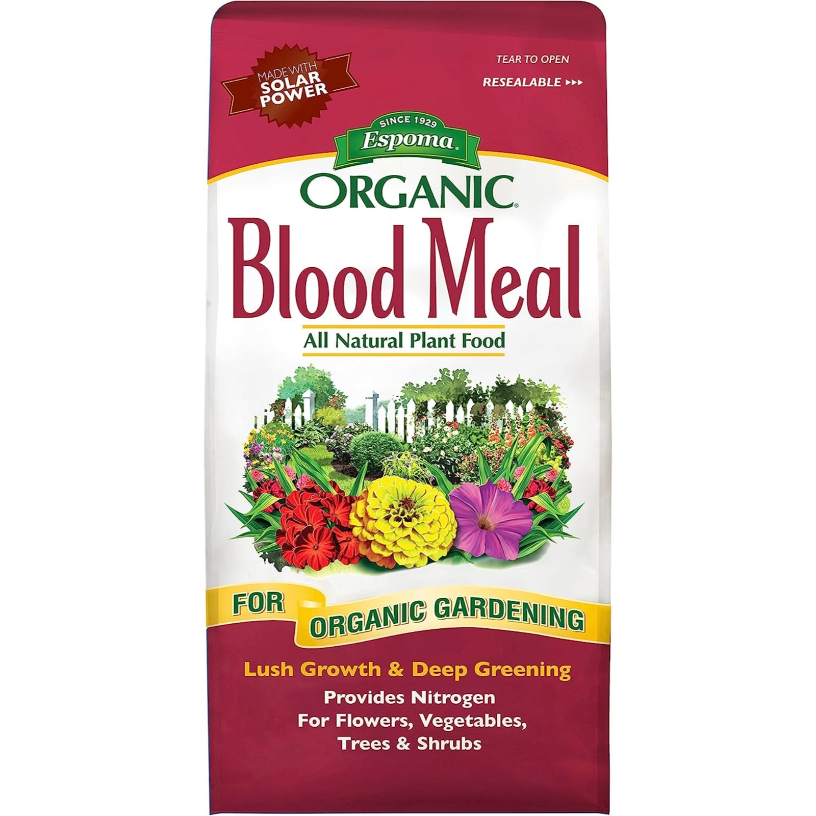 Espoma Organic Blood Meal 12-0-0 All-Natural Plant Food, 17 lb