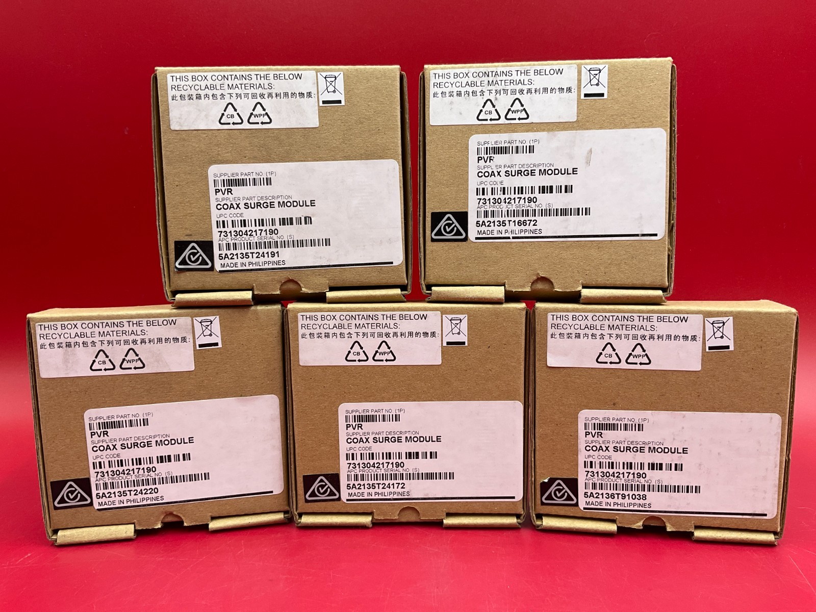 APC Coaxial Cable Surge Protection Module PVR 🇺🇸✨🇺🇸✨ BRAND NEW !