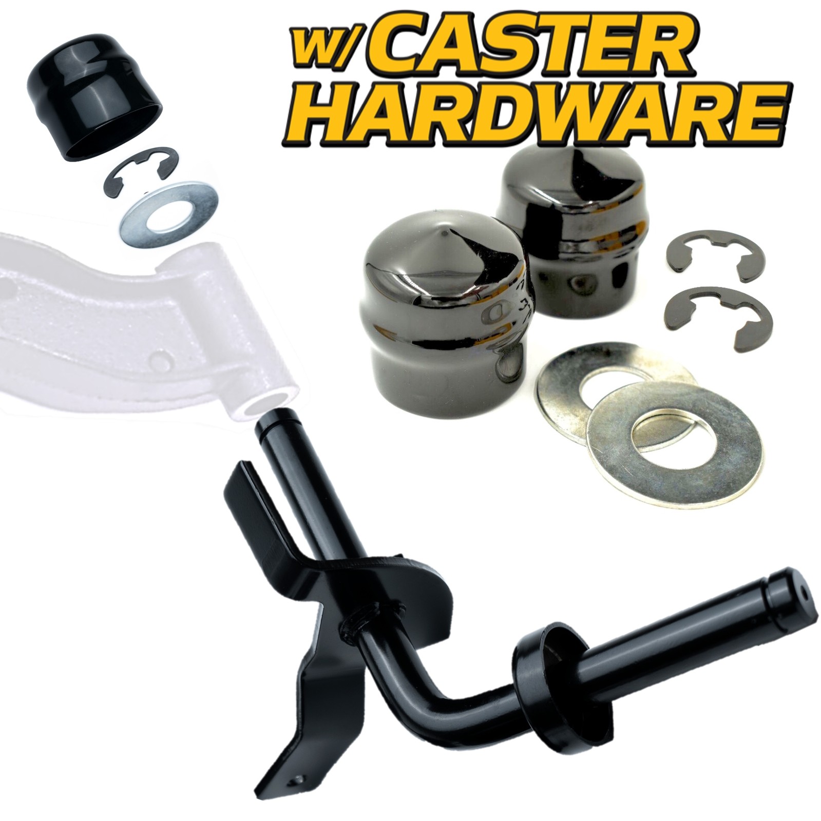 Front Spindle & Bearing Kit fits John Deere LA130 LA135 LA140 LA145 LA150 LA155