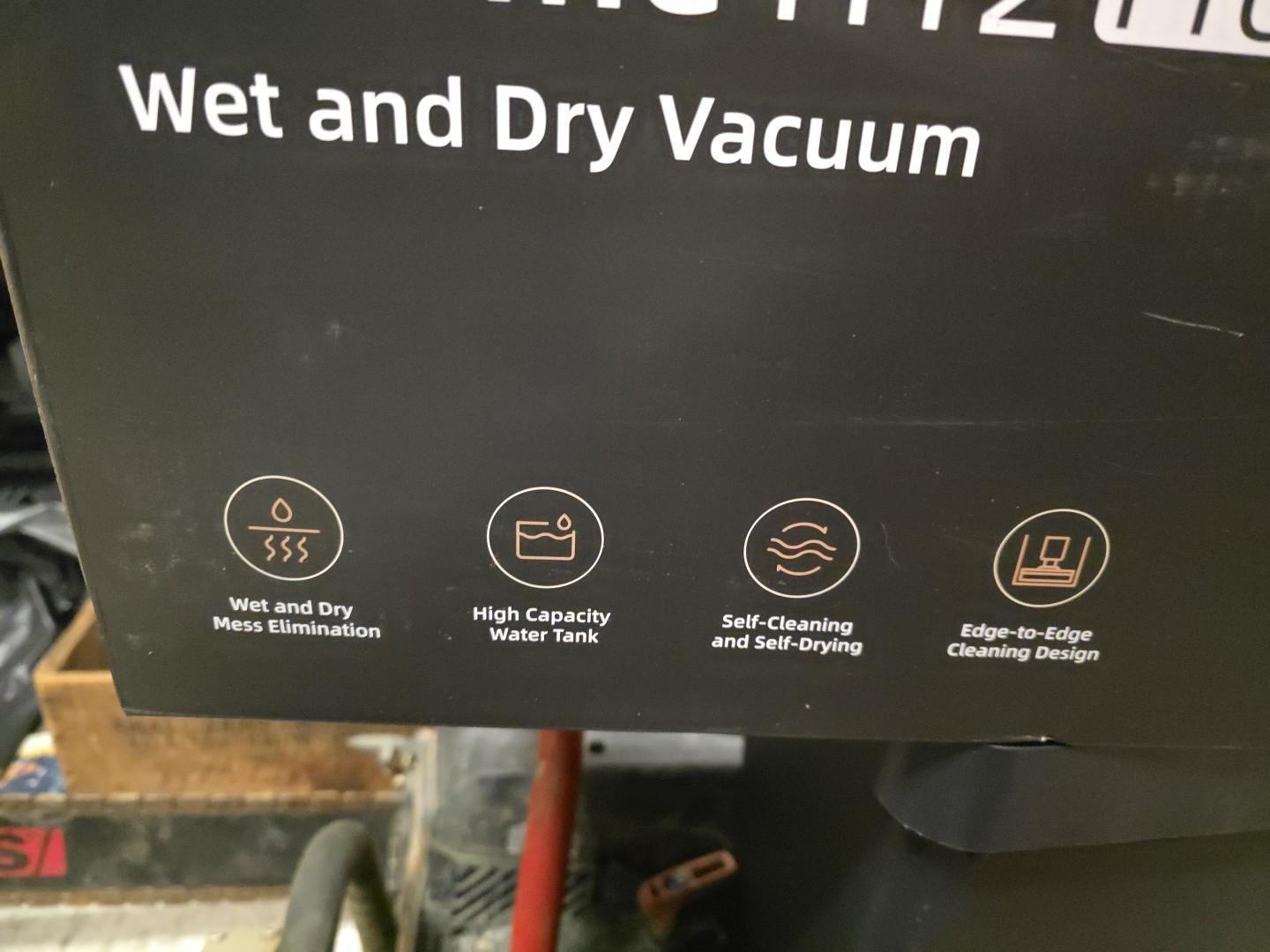 Dreame H12 PRO Wet Dry Vacuum Cleaner, Smart Floor Cleaner New Open Box
