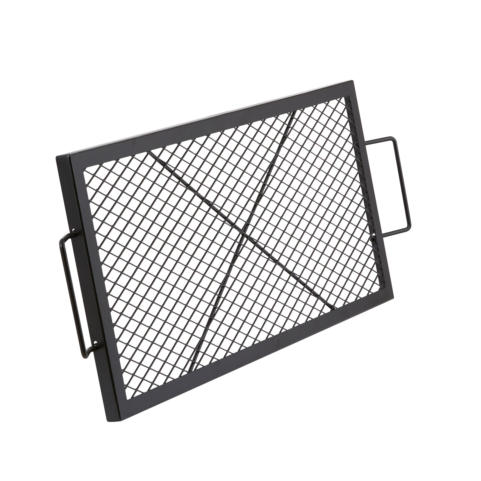 VEVOR 32″ Rectangle Cooking Grate Fire Pit Grill Grate X-Marks Heavy-Duty Steel