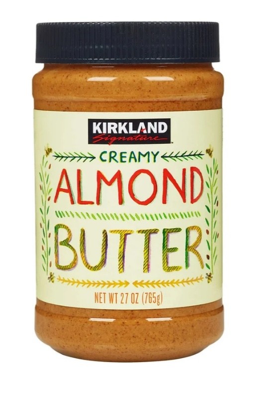 2 Jars Kirkland Signature Creamy Almond Butter, 27 oz Each – FREE SHIPPING !!!!