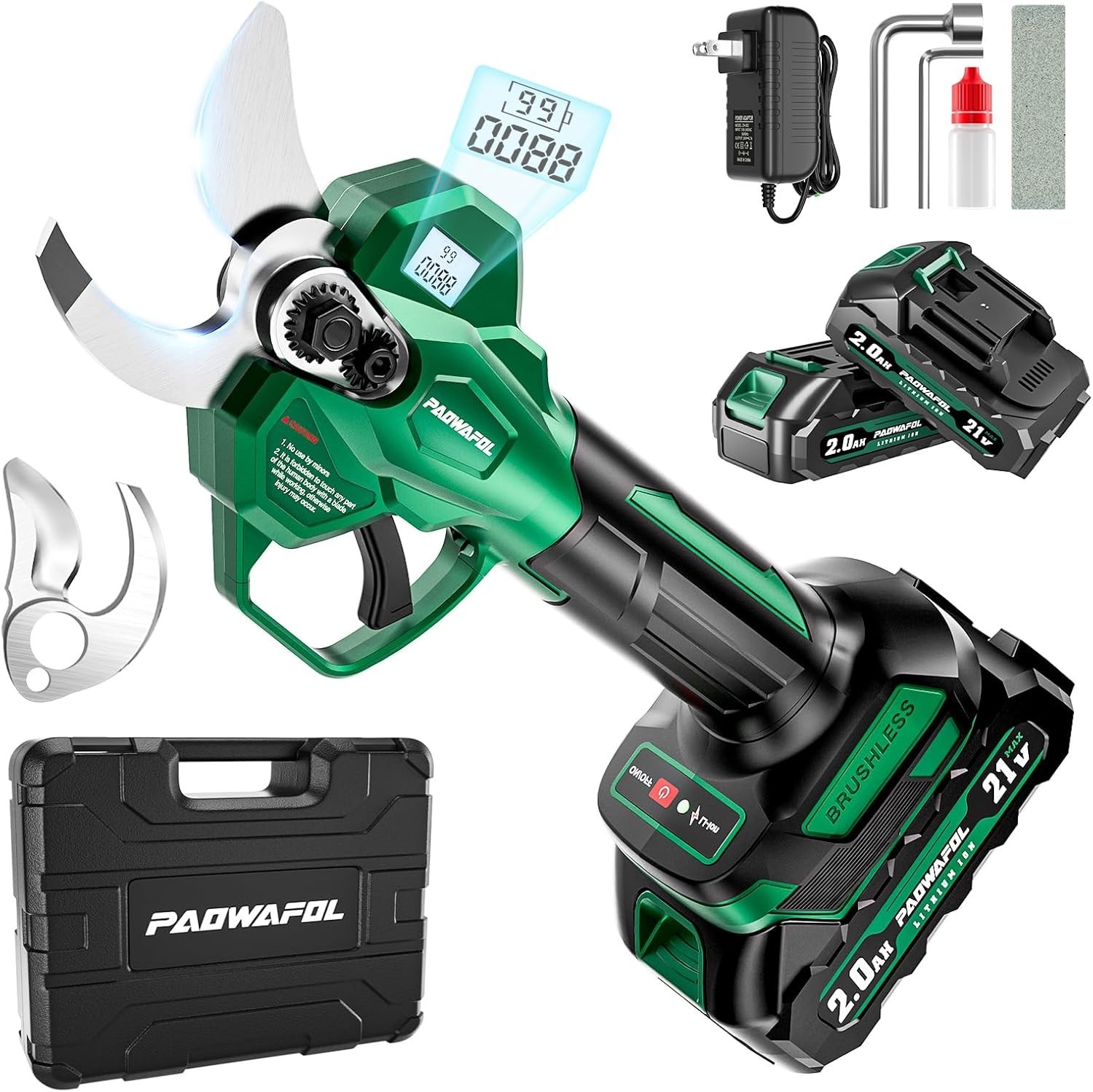 Electric Pruning Shears Professional Cordless Electric Pruning Battery Powered