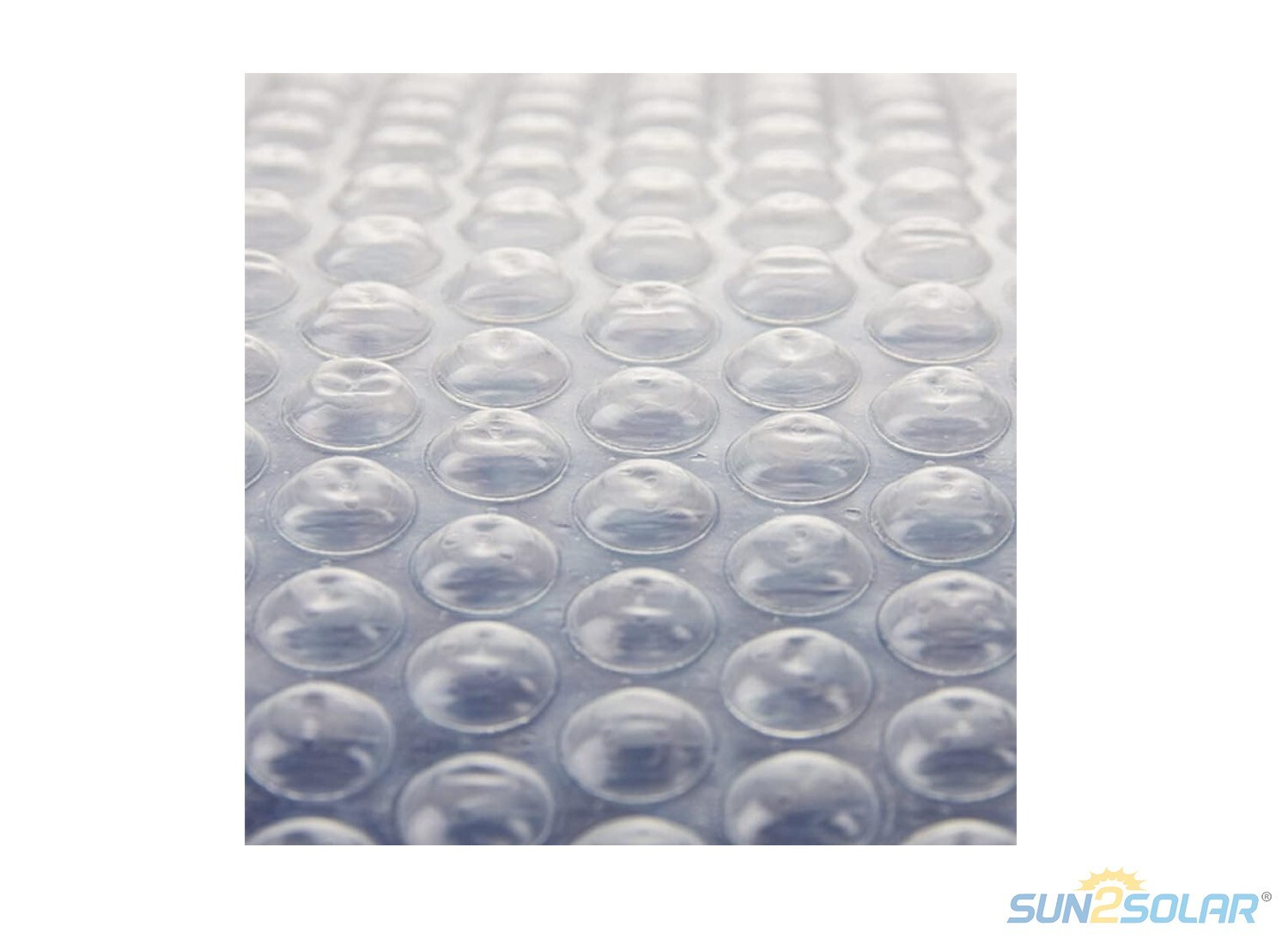 Sun2Solar 1600 Series Clear Rectangle Swimming Pool Solar Covers – (Choose Size)