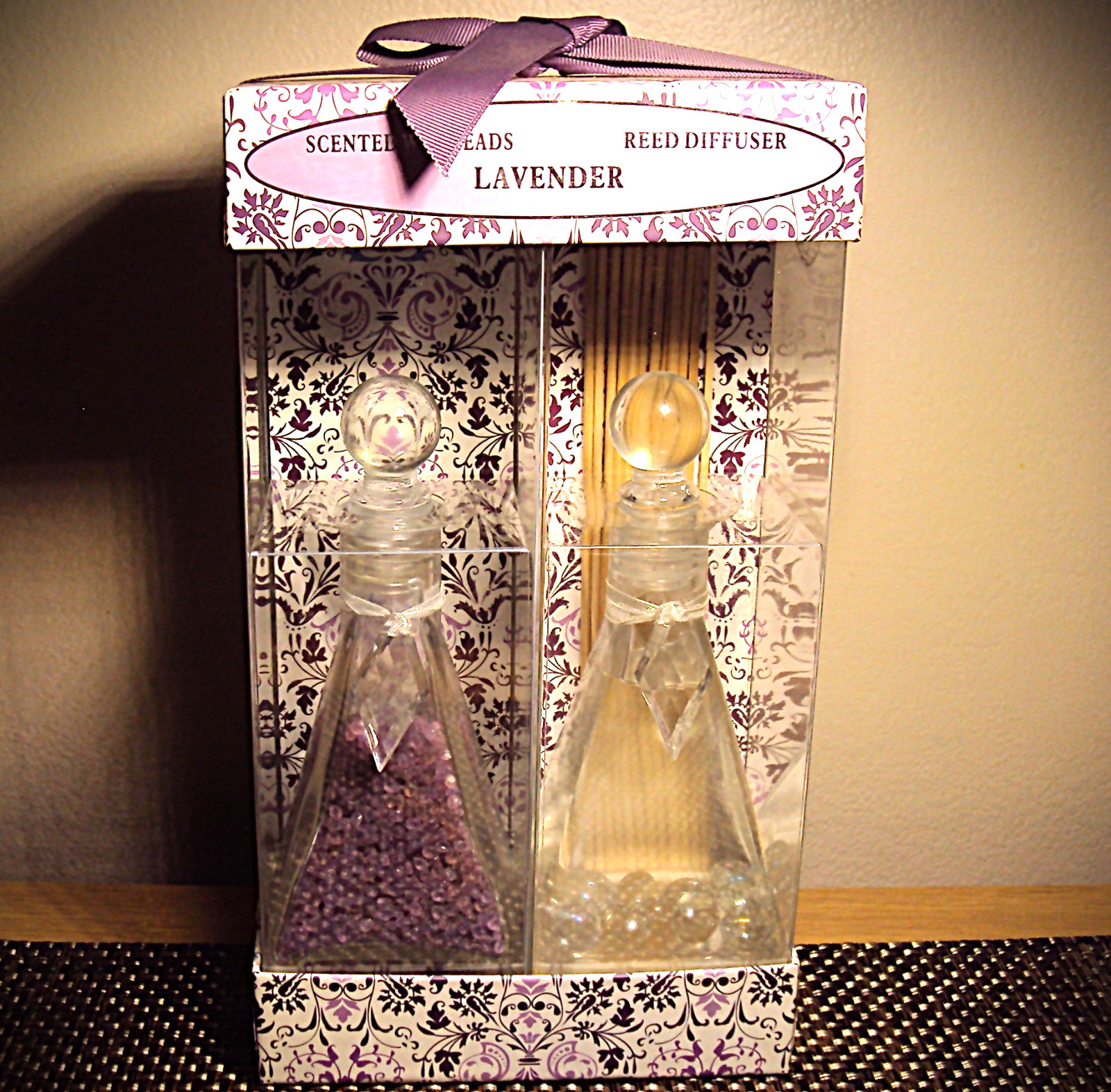 Botanical Reed Diffuser Lavender Lasts 6-12 Months reed Diffuser Wax Beads Set