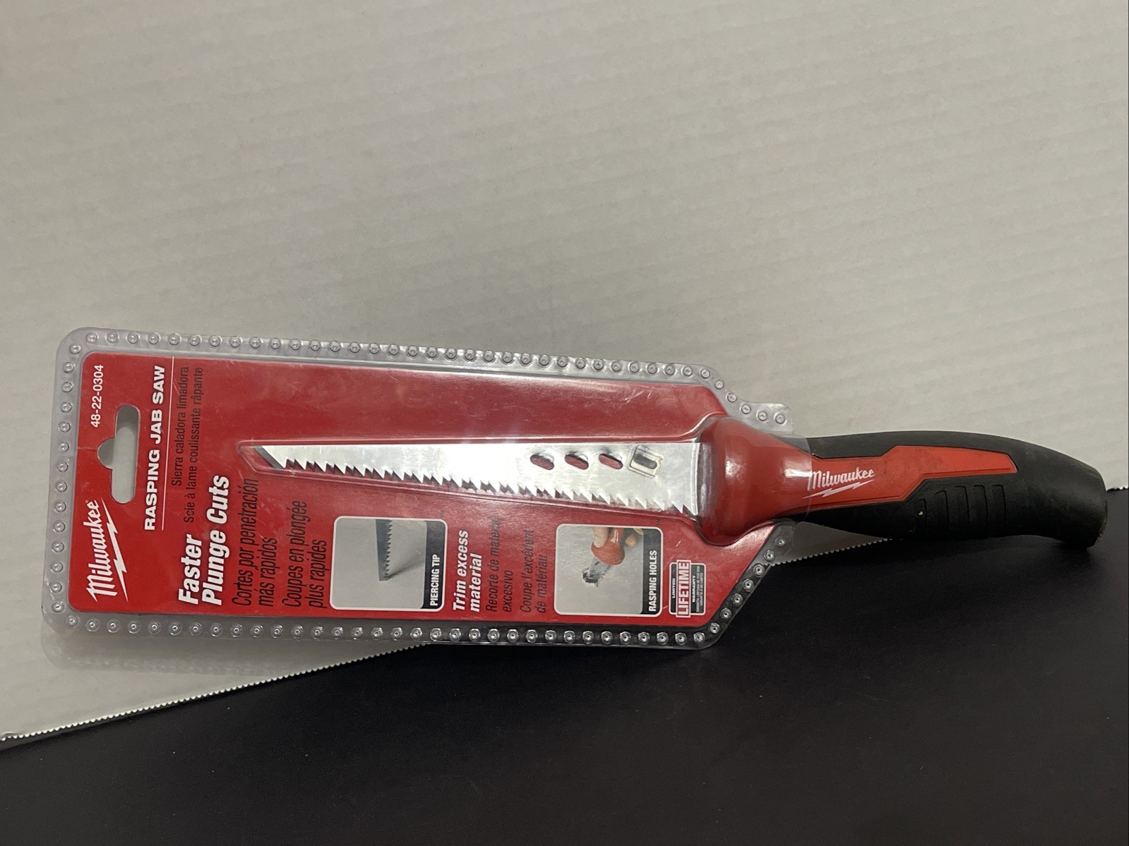 Milwaukee Rasping Jab Saw Triple Ground Teeth 8 TPI Model 48-22-0304 NEW