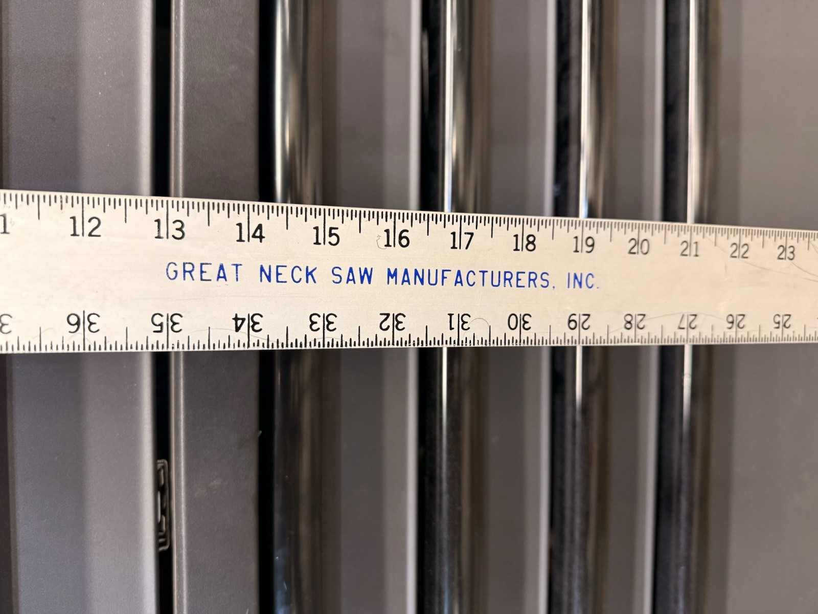 Great Neck 48” Steel Straight Edge Ruler Machinist Yardstick Made in USA