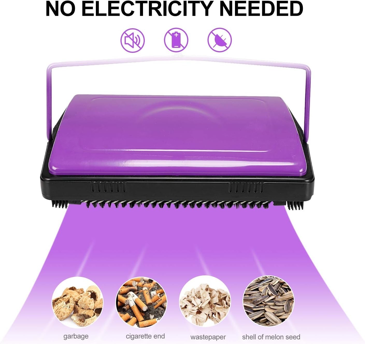 Efficient Carpet Sweeper – No Electricity Needed