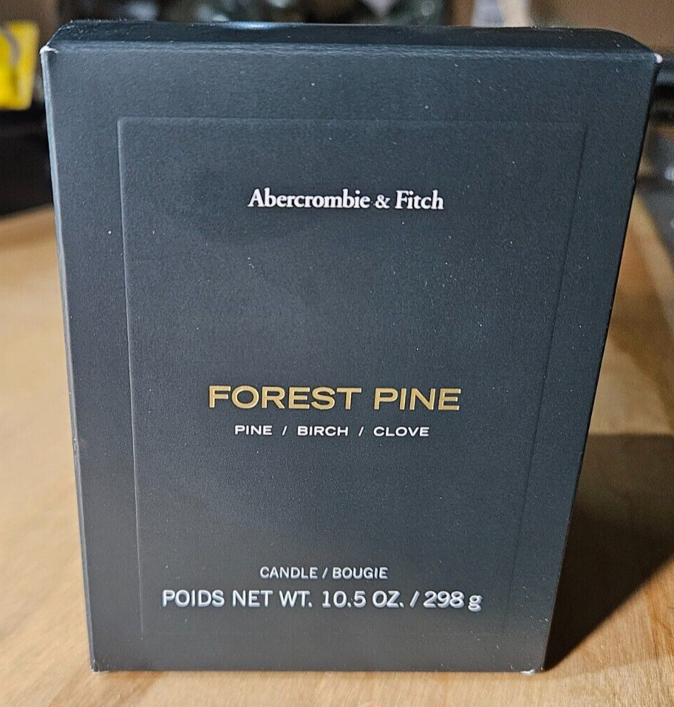 Abercrombie & Fitch A&F Forrest Pine Scented Candle 10.5 OZ/298g New #G1-3