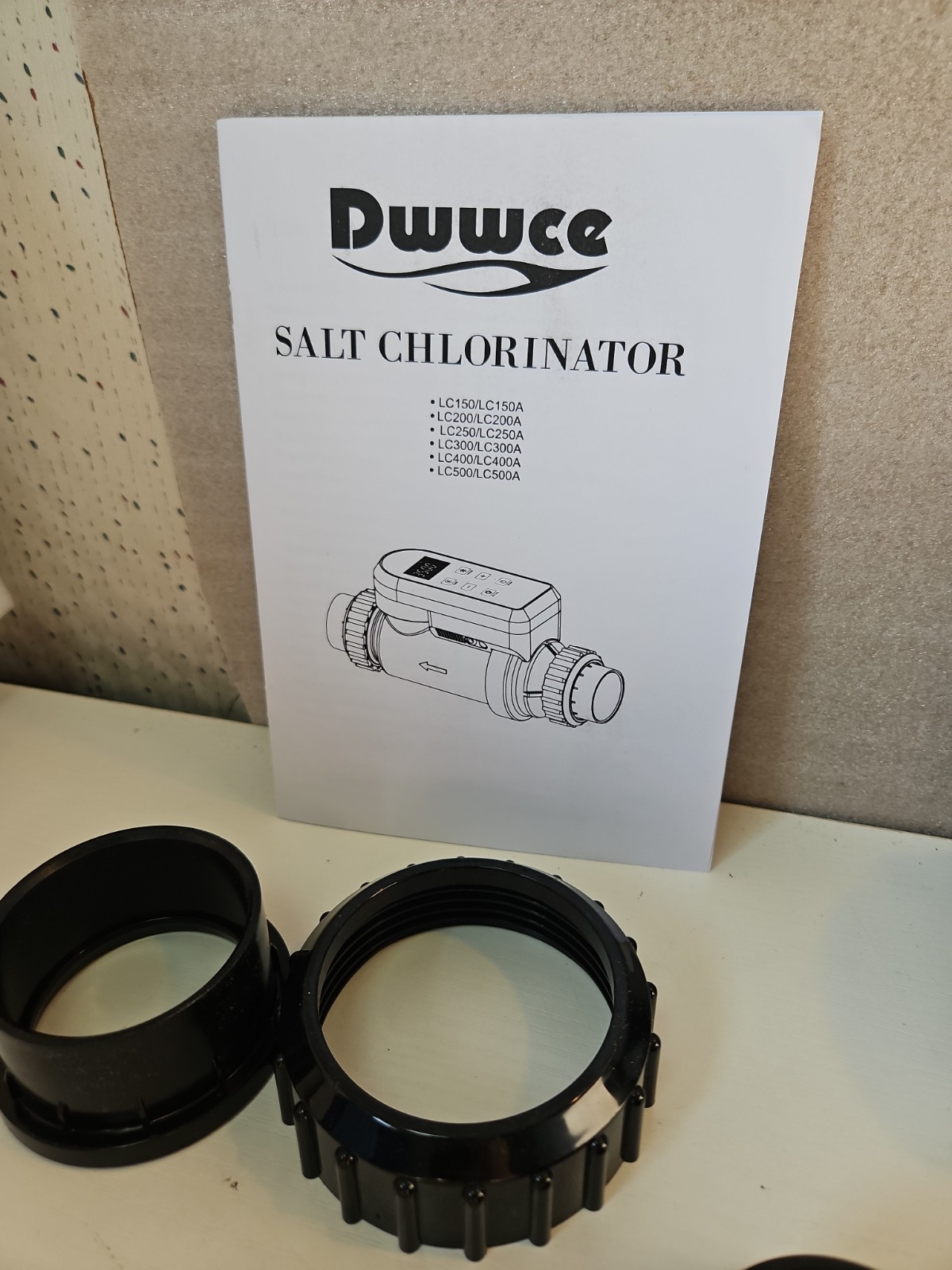 READ! Salt Water Pool Chlorinator System for 40000 Gallons Pool, Smart Wifi/app