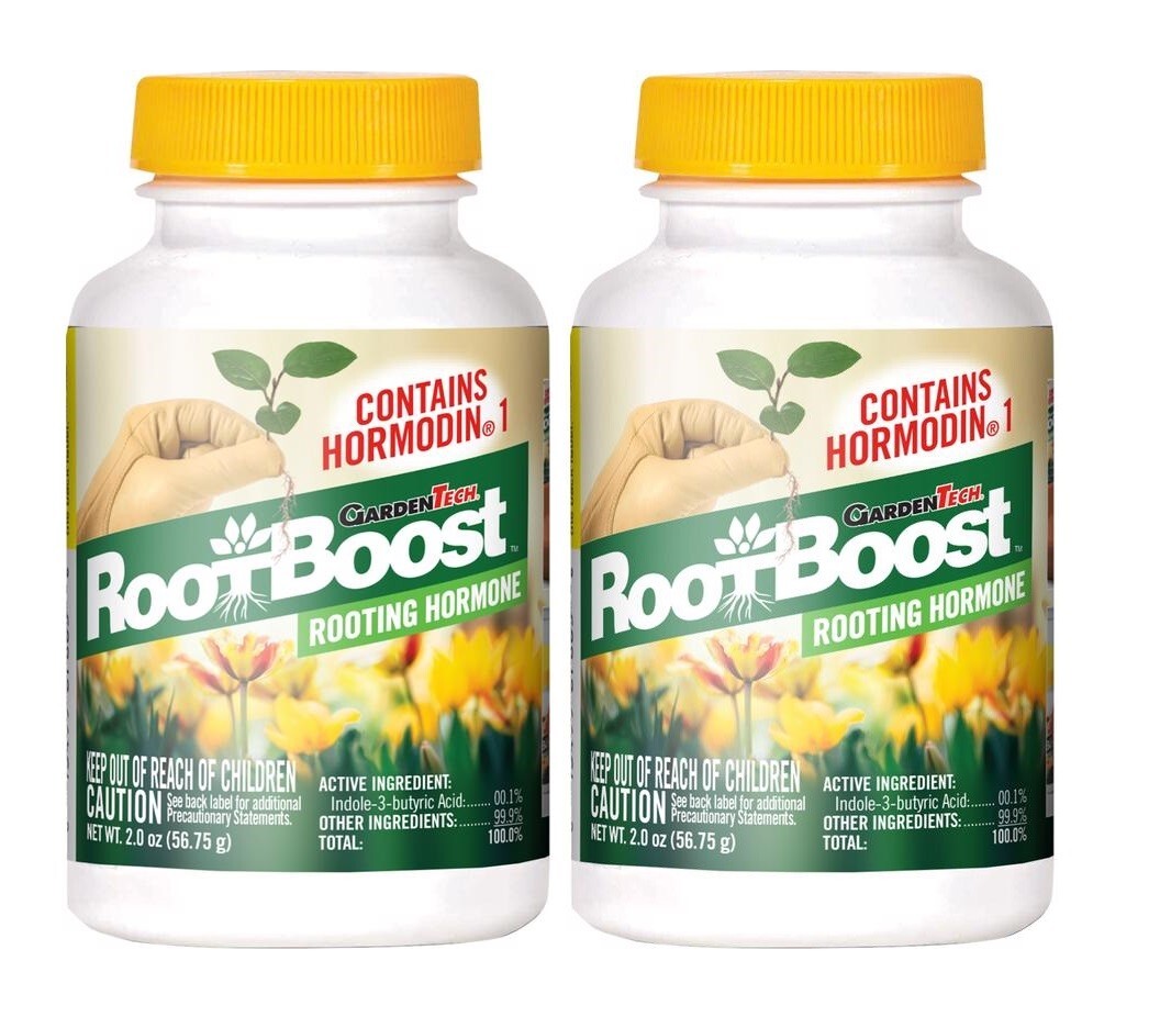 2 ~GardenTech RootBoost All-Purpose Rooting Hormone Powder Contains Hormodin 2oz